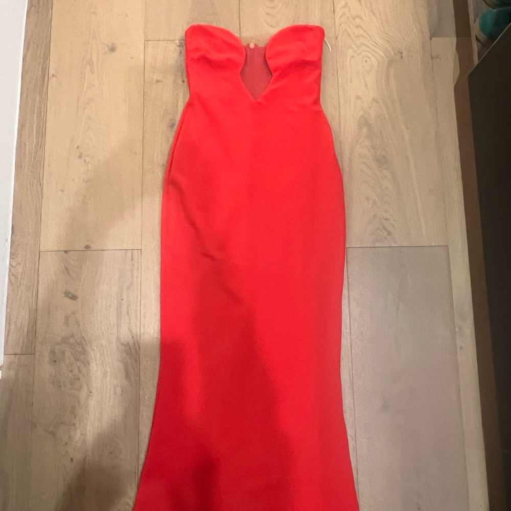 Elegant Red Evening Dress